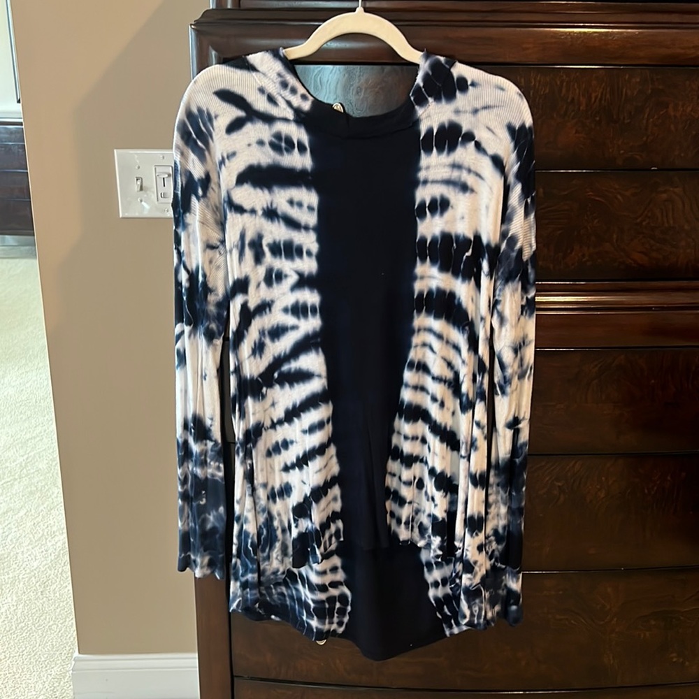 Vintage Havana, blue tye dye